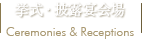 挙式・披露宴会場